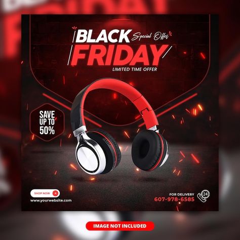 Black friday instagram post or square we... | Premium Psd #Freepik #psd #black-friday-post #black-friday-social-media #black-friday-instagram #product-post Mahakal Drawing, Black Friday Design Ideas, Creative Social Media Design, Black Friday Advertising, Black Friday Sale Design, Letter D Crafts, Black Friday Campaign, Friday Post, Black Friday Poster