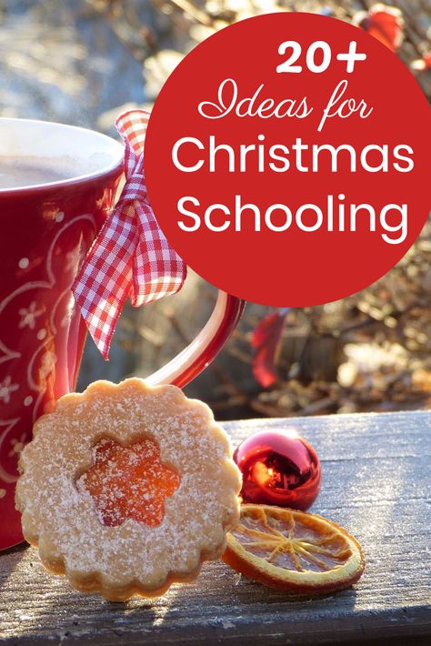 Ideas for creative homeschooling in December. #Christmas #homeschooling Christian Christmas Homeschool, Homeschool Christmas Crafts, Homeschool Christmas Party, Christmas School Homeschool, Christmas Homeschool Ideas, Christmas Homeschool Unit Studies, Homeschool Christmas Ideas, Christmas School Ideas, December Homeschool Ideas