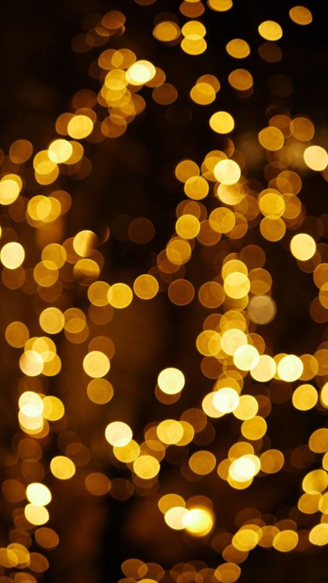 Hufflepuff Wallpaper, Blurry Lights, Tapete Gold, Hufflepuff Aesthetic, Gold Wallpaper Iphone, Wallpaper Winter, Wallpapers Ipad, Bokeh Photography, Christmas Wallpaper Backgrounds