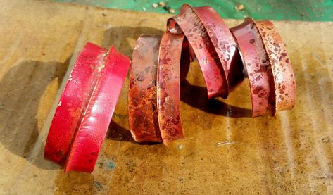 Patina Diy, Patina Jewelry, Roof Flashing, Copper Jewelry Handmade, Bright Copper, Copper Sheets, Copper Patina, Copper Red, Safety Equipment