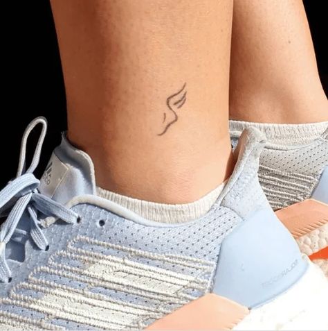 30+ Running Tattoo Ideas That Will Symbolize Your Passion Perfectly! Running Symbols Tattoo, Cute Running Tattoos, Marathon Tattoos For Women, Cross Country Tattoo Ideas, Running Inspired Tattoos, 13 1 Running Tattoo, Small Running Tattoo, Run Tattoo For Women, Marathon Tattoo Ideas For Women