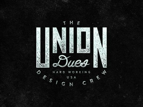 logo layout Union Logo, Brewery Design, Logo Generator, Vintage Logos, Logos Ideas, Beautiful Lettering, Typo Logo, Types Of Lettering, Up North