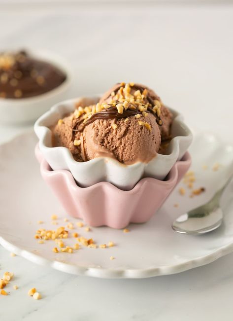 Here's how to make Nutella gelato at home with just 4 ingredients and WITHOUT ice cream maker!