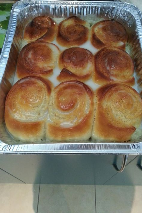 German Buns Samoan Recipe, Polynesian Desserts, Panipopo Recipe, German Buns, Pani Popo Recipe, Samoan Recipes, Tongan Food, Polynesian Recipes, Pani Popo