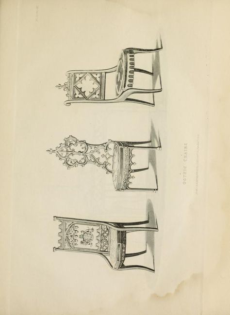 Gothic Furniture Sketch, Gothic Style Interior Design, Bubba Tattoo, Gothic Style Furniture, Gothic Boutique, Boho Living Room Coffee Tables, Furniture Tattoo, Greek Bedroom, Gothic Chair