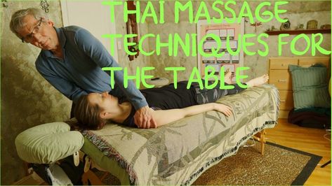 Assisted Stretching, Thai Yoga Massage, Thai Yoga, Yoga Massage, Massage Table, Thai Massage, Massage Techniques, Stretching, See More