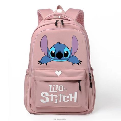 Find Lilo And Stitch Backpack School Rucksacks Shoulder Laptop Mochilas X'mas Gift on eBay in the category Clothing, Shoes & Accessories>Kids>Backpacks & Bags. Preppy School Backpack, Personalized Backpack Kids, Preppy Backpack, Stitch Backpack, School Rucksack, Sequin Backpack, Kawaii Backpack, Preppy School, Cartoon Backpack