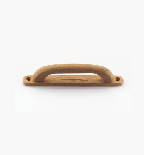 Wooden Plate Pulls - Lee Valley Tools Wooden Cabinet Pulls, Wood Door Handle, Wooden Drawer Pulls, Wood Cabinet Knobs, Wood Cabinet Doors, Lee Valley Tools, Wooden Plate, Lee Valley, Wood Knobs