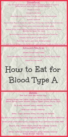 Blood Type Diet For A, Food For Blood Type, A Negative Blood, Blood Type Diet Chart, Eating For Blood Type, Easy Juice Recipes, Blood Type Diet, Blood Groups, Normal Blood Pressure