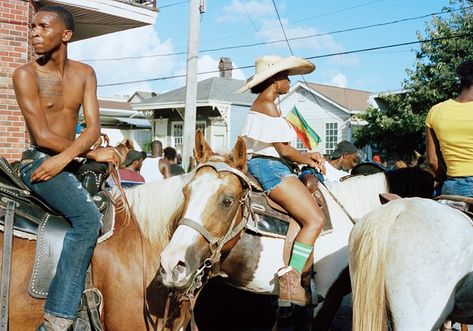 Meet the Black cowboys mounting up for BLM protests across the US | Dazed Oklahoma Photography, Viviane Sassen, Trend Board, Oregon Photography, Black Cowboys, Black Cowgirl, Black Lives Matter Protest, Intimate Photos, Young Black