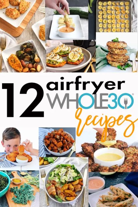 15 Whole30 Airfryer Recipes - WholeFoodFor7 Air Fryer Whole 30, Whole30 Air Fryer, Easy Airfryer, Homemade Kale Chips, Blackened Chicken Recipe, Egg Free Breakfast, 2023 Food, Whole 30 Meal Plan, Wedges Recipe