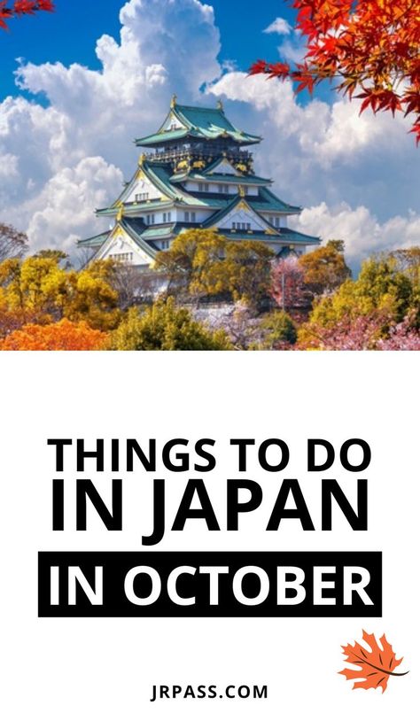 Things to do in Japan in October Japan In October, Japan Places To Visit, October Festival, Japan October, October Travel, Japanese Halloween, October Weather, Things To Do In Japan, Japanese Festival