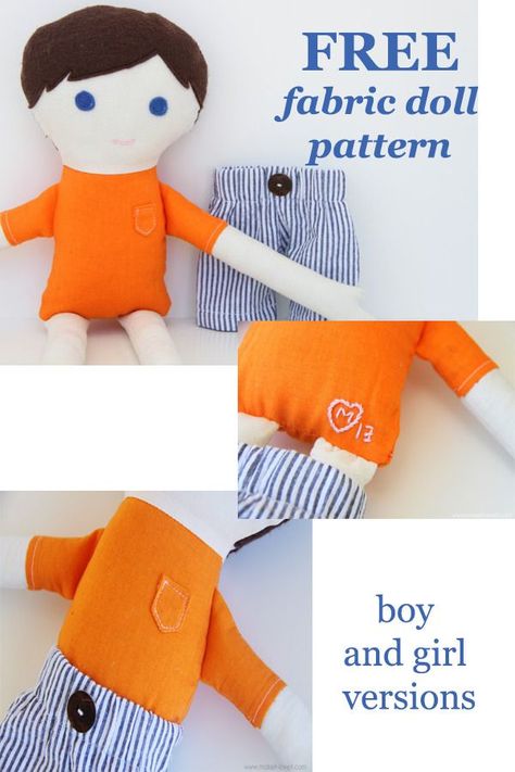 sewing toys patterns Free Printable Rag Doll Patterns, Comfort Dolls Free Pattern, Pillowcase Doll Pattern Free, Rag Doll Patterns Free Sewing Templates, Easy Doll Patterns Free, Easy Dolls To Make, Sewn Doll Pattern, Rag Dolls Handmade Free Pattern, Hand Sewn Dolls