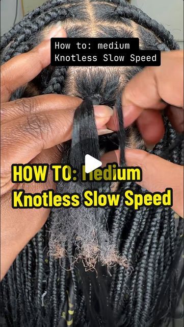 Kellys Hair on Instagram: "Hope this helps 🤝🏾 #explorepage✨ #viral #viralvideos #viralreels #howto #howtobeauty #howtodohair #howtobraid #howtobraidhair #howtoknotlessbraids #braidturorial #knotlesstutorial #tutorial #tutorials" How To Do Goddess Braids Video Tutorials, Easy Knotless Box Braids Tutorial, How To Braid With Weave, Knotless Braids Tutorials, Diy Braids On Yourself, Box Braids Diy, Easy Braids To Do On Yourself Black Hair, Easy Braid Tutorial, Goddess Braids Tutorial