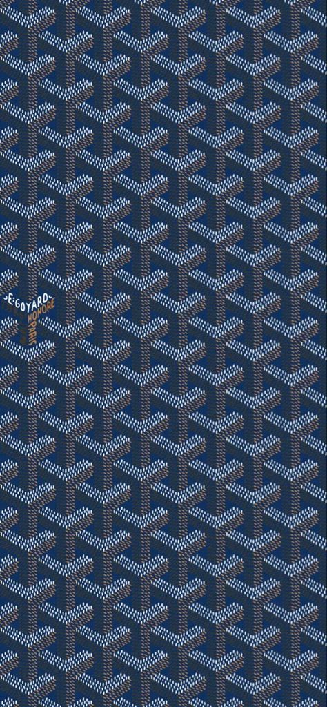 Goyard Print Wallpaper, Goyard Dark Blue, Goyard Wallpapers Iphone, Goyard Background, Goyard Wallpapers, Wallpaper Iphone Dark Blue, Goyard Print, Goyard Pattern, Monogram Wallpaper