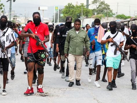 Can foreign intervention save Haiti from gang violence? Gang Leader, United Nations Security Council, Weather Data, Peace And Security, Gang Member, Police Force, Executive Producer, Prime Minister, Police Officer