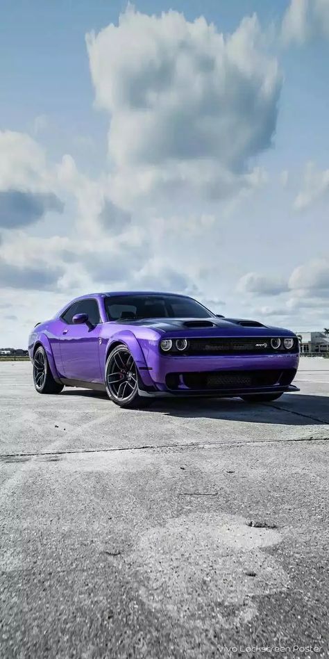 New Car Wallpaper, Luxury Car Photos, Dodge Challenger Hellcat, Dodge Challenger Srt Hellcat, Dodge Muscle Cars, Car Backgrounds, Dodge Challenger Srt, Street Racing Cars, Super Luxury Cars