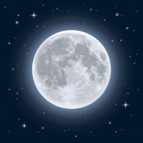 Rare 'Micromoon' Is Gracing Us With Its Presence On Friday The 13th | HuffPost Spiritual Journal Ideas, Moonology Oracle Cards, Full Moon Images, Third Rock From The Sun, Full Moon Tattoo, Cards Reading, Moon Vector, Sun Aesthetic, Moon Icon