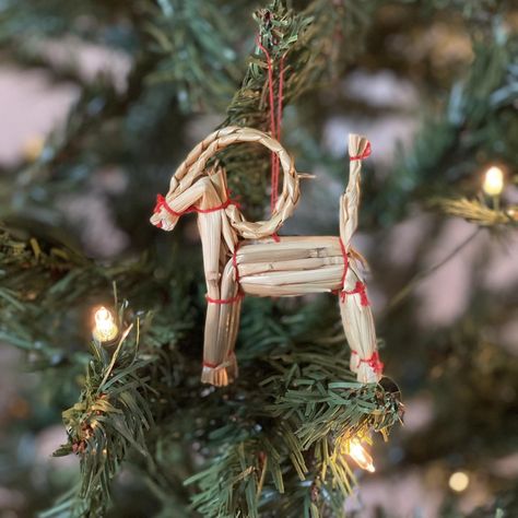 Add a touch of Yule tradition to your home! Our straw goat ornament is a charming symbol of protection and abundance, perfect for celebrating the season. 🌾✨ #YuleTraditions #HolidayMagic #GlamourWitchBoutique Yule Symbols, Yule Festival, Goat Ornament, Yule Holiday, Yuletide Decorations, Yule Traditions, Yule Crafts, Pagan Christmas, Yule Goat