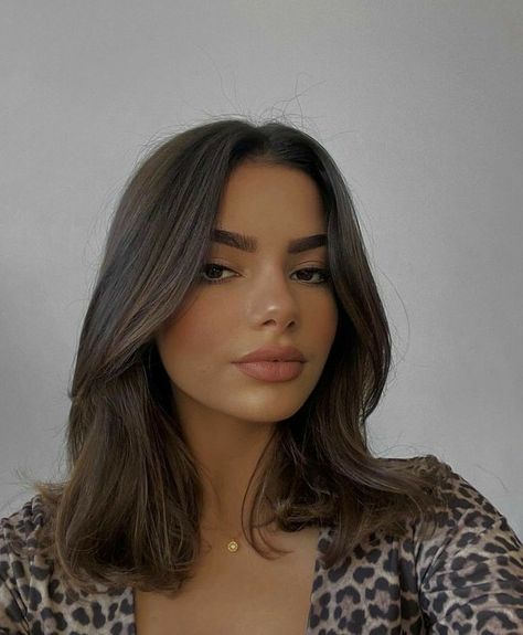 Collarbone Bob Shoulder Length, Asian Hairstyles Women Short, Short Brown Hair Big Forehead, Long Bob Haircuts Black Hair, Brunette Thick Hair Mid Length, Medium Short Brown Hair Straight, Haircuts 2023 Oval Face, Haircut Shoulder Length Bangs, Coller Bone Hair Length With Layers