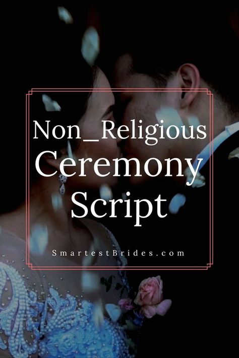 Non Religious Wedding Ceremony, Wedding Ceremony Outline, Ceremony Outline, Wedding Officiant Script, Ceremony Script, Traditional Wedding Vows, Wedding Planning Boards, Wedding Ceremony Readings, Jewish Wedding Ceremony