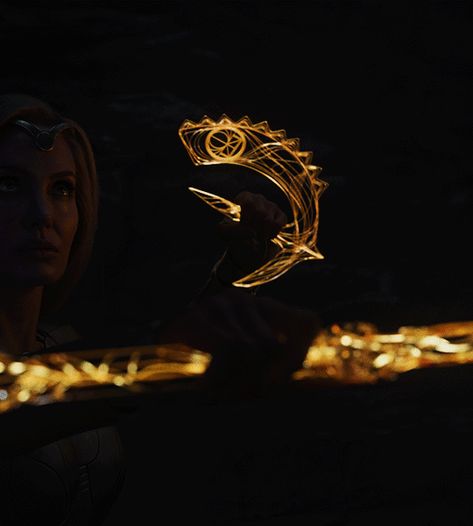 Thena Eternals Powers Gif, Eternals Thena Gifs, Thena Eternals Powers, Thena Eternals, Sersi Eternals, Power Gif, Marvel Nova, Lightning Powers, Kang The Conqueror