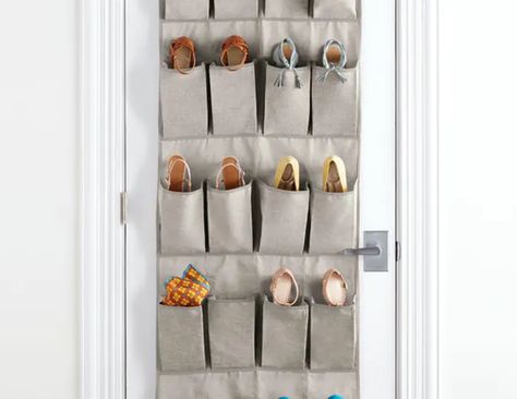 Dorm Room Organization and Décor Hacks Dorm Shoe Storage, Dorm Room Closet, Dorm Room Organization Diy, Shoe Organization Diy, Dorm Room Necessities, Wall Mounted Shoe Storage, Shoe Storage Ideas, Dorm Room Hacks, College Dorms