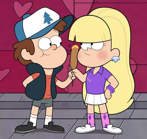 Dipper And Pacifica, Gravity Falls Characters, Gravity Falls Dipper, Gravity Falls Funny, Gravity Falls Fan Art, Gravity Falls Comics, Reverse Falls, Gravity Falls Art, Disney Aesthetic