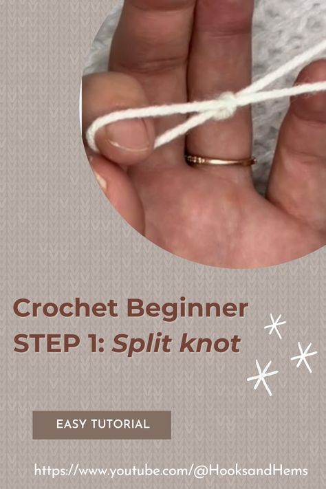 Starting your crochet journey? 🧶 Learn how to make a slip knot for crochet in this quick, step-by-step video tutorial. The slip knot is an essential skill for every beginner, and I’ll show you the easiest way to master it!

📌 Save this pin to your Crochet Tutorials or Beginner Crochet Projects board and start crafting with confidence!

#HowToMakeSlipKnot #CrochetForBeginners #SlipKnotTutorial #EasyCrochetTips #LearnToCrochet #BeginnerCrochetProjects #HooksAndHems How Do You Make A Slip Knot, How To Crochet Patterns For Beginners, Crochet How To Start, How To Make A Slip Knot Crochet, How To Make A Slip Knot, How Crochet For Beginners Step By Step, Crochet Terms For Beginners, How To Crochet For Beginners Step By Step Tutorials, Beginner Crochet Projects Step By Step Video Tutorials