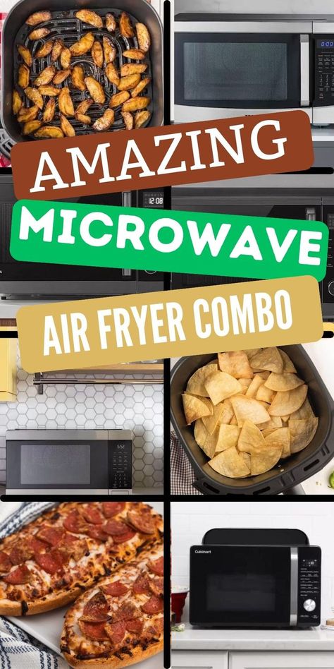 Do you want a new microwave? What a bonus to get an air fryer too! The best microwave air fryer combos are the perfect kitchen companion that combines the convenience of a microwave with the versatility of an air fryer. #microwaveairfryer #microwave #airfryer #thebest Ultimate Kitchen, The Perfect Kitchen, Perfect Kitchen, Kitchen Appliance, Air Fryer, The Top