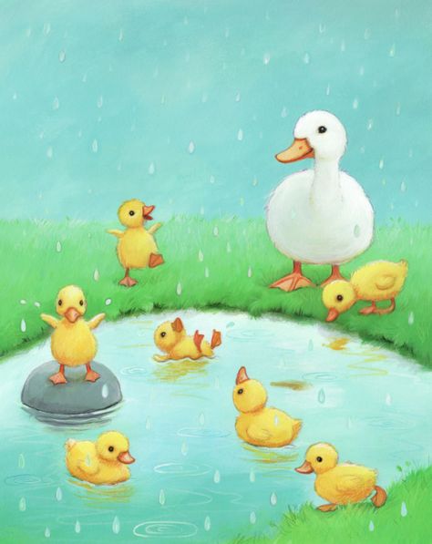 Ducklings Illustration, Ducks Illustration, Holland Art, Duck Illustration, Duck Art, Advocate Art, Bird Illustration, Cute Animal Drawings, Childrens Illustrations