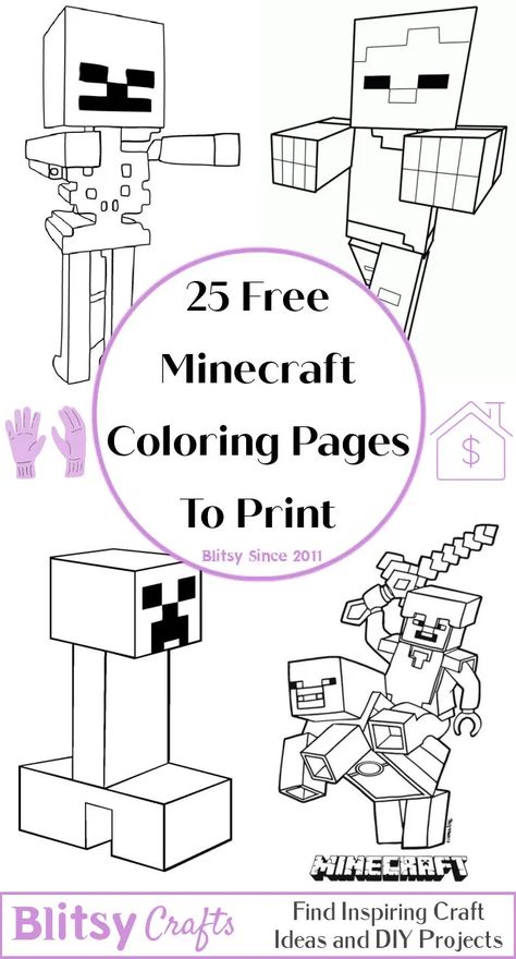 25 Free Minecraft Coloring Pages for Kids and Adults Minecraft Christmas Coloring Pages, Minecraft Activity Sheets Free Printable, Minecraft Coloring Sheets, Minecraft Color By Number, Minecraft Colouring, Minecraft Drawing Ideas, Coloring Minecraft, Minecraft Coloring Pages Free Printable, Cute Coloring Pictures