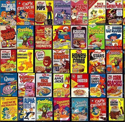 american culture  | American Culture Explained Healthy Food For Breakfast, Healthy Recipes For Kids, Food For Breakfast, 1970s Childhood, Cereal Killer, Cereal Boxes, Tennessee Williams, Recipes For Kids, The Routine