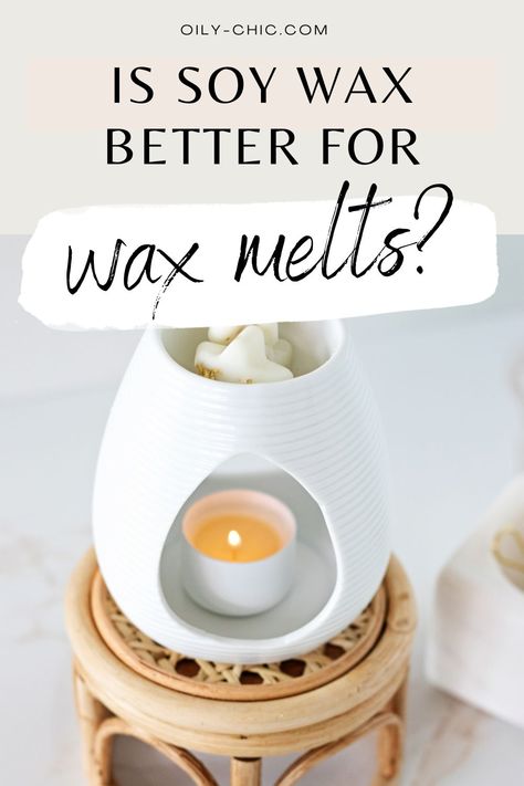 Is soy wax better for wax melts? Here's my experience making candle melts with soy wax. Best Wax For Wax Melts, Beeswax Wax Melts Diy, Wax Melt Diy, Soy Wax Melts Diy, Make Wax Melts, Homemade Wax Melts, Wax Melts Recipes, Natural Wax Melts, Handmade Candles Diy