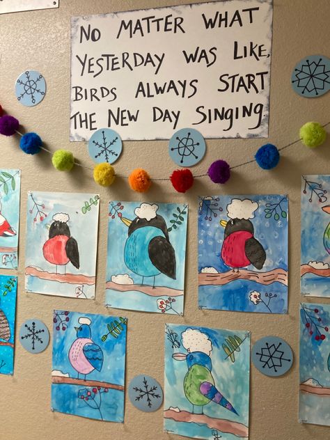 Bird Bulletin Board Ideas, Birds Classroom Theme, Bug Bulletin Board Ideas, Bird Bulletin Boards, Bird Display, Forest Theme Classroom, Science Display, Art Bulletin Boards, Class Decor