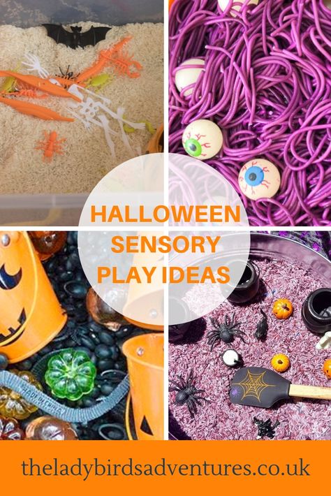 Halloween is a great time to create seasonal sensory play activities for your children. Kids will love these Halloween sensory play ideas. #kidsactivities #toddleractivities #halloween Halloween Sensory Activities, Halloween Sensory Play, Halloween Slime Recipe, Play Ideas For Toddlers, Sensory Play Activities, Sensory Play Ideas, Halloween Slime, Sensory Games, Halloween Sensory