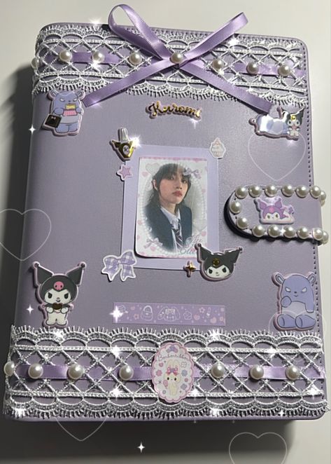 Kpop Pc Binder Cover Ideas, Kpop Photocard Binder Cover Ideas, Binder Cover Decoration Ideas, Kpop Binder Deco Cover, A5 Binder Cover Kpop, A5 Binder Deco, Txt Binder Cover, Kpop Binder Ideas, Binder Aesthetic Cover Ideas