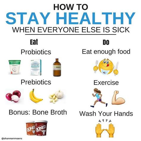 Whether you want to stay healthy this flu season or you are currently fighting off a virus, these tips will help you strengthen your immune system and decrease your number of sick days. For in-depth information on these recommendations ☝️ and tips for what you should do when you ARE sick, follow the link in bio. What To Do When Sick, Sick Day Essentials, When Your Sick, Workplace Wellness, Prebiotics And Probiotics, Sick Day, Protein Pancakes, Health And Beauty Tips, Breakfast Foods