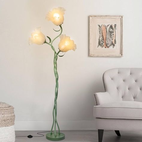 Flower Floor Lamp for Living Room, Tall Floor Reading lamp with Flexible Neck Shaft for Bedroom Decor, Modern Corner Floor Lamp with 3-Color Temperatures LED Bulb : Amazon.ca: Tools & Home Improvement Bedroom Decor Modern, Flower Floor Lamp, Bright Floor Lamp, Flower Floor, Floor Lamp For Living Room, Corner Floor Lamp, Tall Floor Lamps, Tall Lamps, Flower Lamp