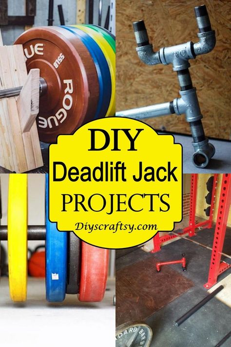 20 Creative DIY Deadlift Jack Projects Deadlift Jack, Diy Gym Equipment, Roof Truss Design, Diy Gym, Diy Cans, Diy Hacks, Home Gym, Diy Inspiration, Diy Projects