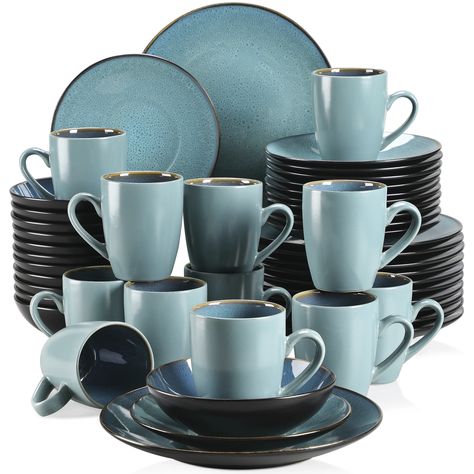 Elevate your dining experience with BUBBLE Stoneware Tableware Set. Handcrafted with high-quality stoneware and a special glaze, this collection boasts an extraordinary design that adds a unique touch to your table. Enjoy the timeless craftsmanship and playful clash of colors that create an elegant and eye-catching aesthetic. Plastic Coating, Dinner Service, Soup Plating, Tableware Set, Dinner Sets, Dessert For Dinner, Coffee Set, Cake Plates, Cereal Bowls