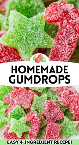 Christmas Gumdrops, Homemade Gumdrops, Gumdrop Recipe, Crunchy Food, Candy Homemade, Holiday Candy Recipes, Jello Flavors, Christmas Candy Homemade, Christmas Gifting