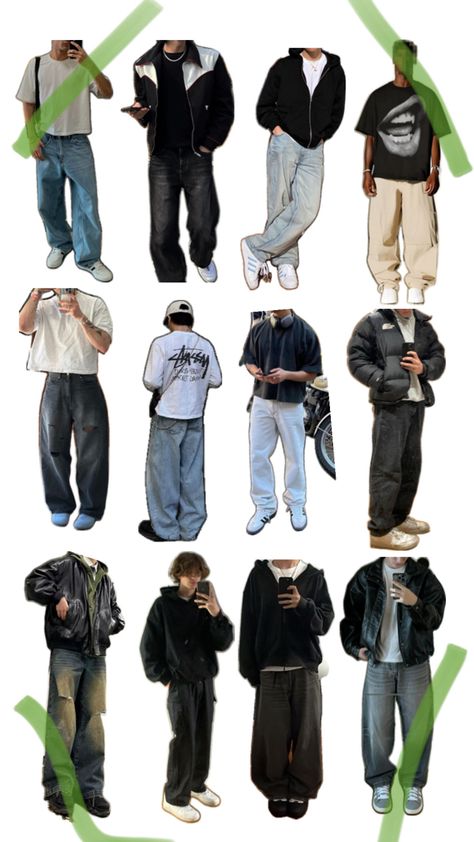 Boys Aesthetic Outfits, Guys Fashion Casual, Street Style Outfits Casual, Techwear Fashion, Trendy Boy Outfits, Aesthetic Outfits Men, Classy Outfits Men, Aesthetic Grunge Outfit, Men's Outfits