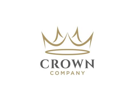 Abstract Geometric Crown Logo. Royal King or Queen Symbol. Flat Vector Logo Design Template Element Queen Crown Logo, Queen Symbol, Geometric Crown, Kingdom Logo, Spiritual Logo, Crown Symbol, King Or Queen, Royal King, Crown Logo