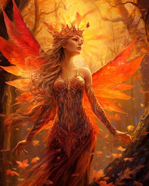 Angel Colors, Autumn Fairies, Orange Fairy, Fall Fairy, Earth Fairy, Fire Fairy, Autumn Fairy, Fairy Pictures, Fairy Friends