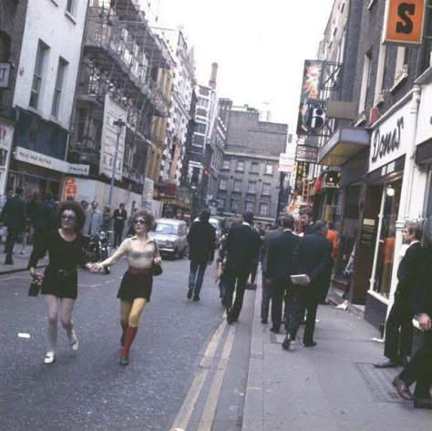 In Pictures: Soho Through The Decades | Londonist 60s Street Photography, 80s Street Photography, London In The 80s, 70s Street Photography, 80s Britain Aesthetic, 60s London Aesthetic, 80s London Aesthetic, 80s British Aesthetic, 80s Uk Aesthetic