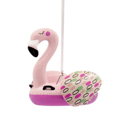 Hallmark Flamingo Pool Float Ornament Pink Flamingo Pool, Tree Trimmer, Flamingo Pool Float, Flamingo Float, Flamingo Pool, Fancy Flamingo, Flamingo Christmas, Hanukkah Gifts, Pool Time