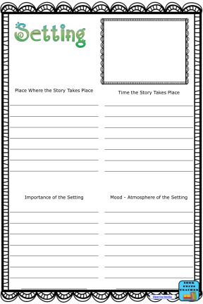 Activities for Teaching Setting in Literature Setting In Literature, Teaching Setting Of A Story, Setting Anchor Charts, Setting Of A Story, Teaching Setting, 7th Grade Reading, Middle School Literature, Education Tools, Teaching Language