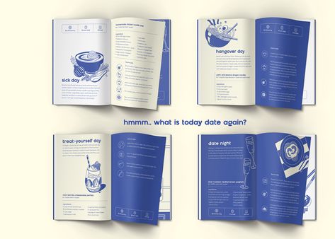 broke • recipes for college students on Behance Cookbook Design Layout, Recipe Graphic, Recipes For College Students, Recipe Book Design, Mises En Page Design Graphique, Cookbook Design, Illustration Editorial, Flowers Illustration, Graphic Design Fonts