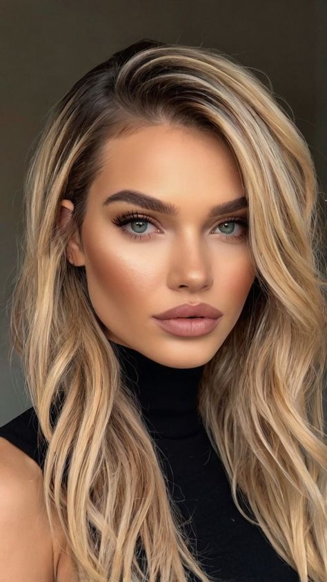 2025 hair trends for women Dark Makeup Blonde Hair, Blonde Hair Color Ideas For Fall Winter, Hair Maintenance Tips, Polished Hair, Professional Tips, Easy Morning, Hair 2024, Dark Blonde Hair, Hair Haircuts